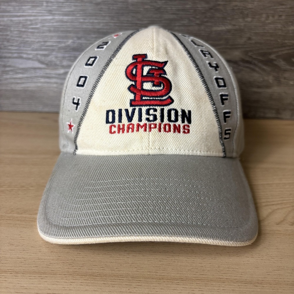 Vintage St. Louis Cardinals Hat Cap Strap Back MLB Baseball 2004 Playoffs